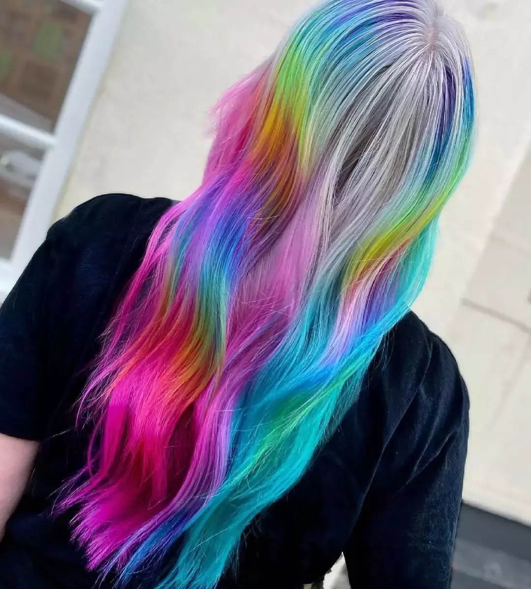 Rainbow On Platinum