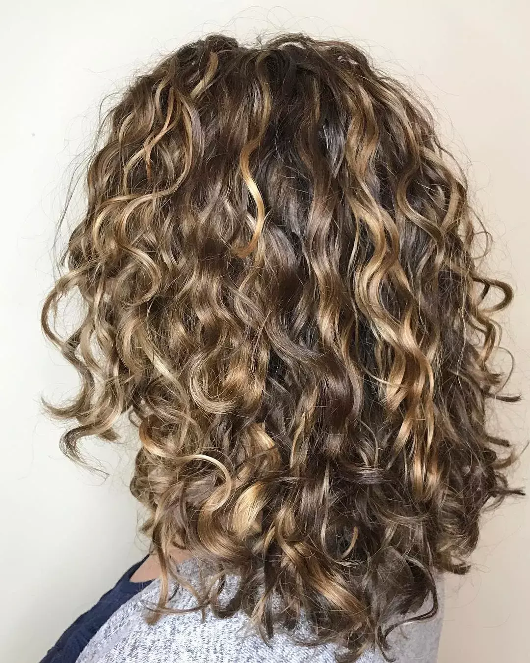 Sunlit Brown Curls